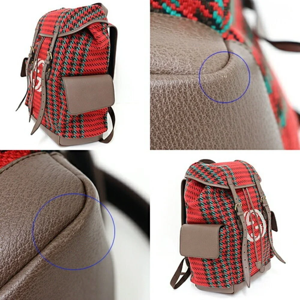 GUCCI Red Backpack - Picture 3 of 3